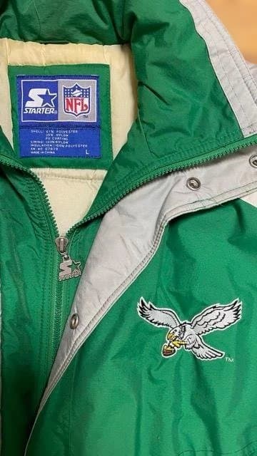 【希少90s】NFL イーグルス Starter 中綿ジャケット