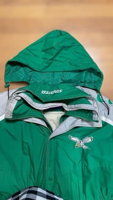 【希少90s】NFL イーグルス Starter 中綿ジャケット