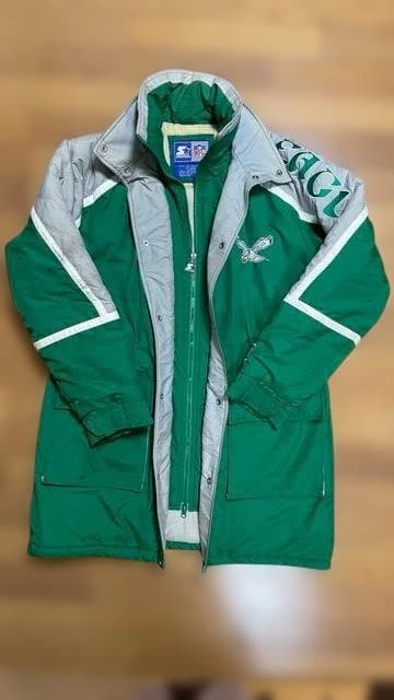 【希少90s】NFL イーグルス Starter 中綿ジャケット