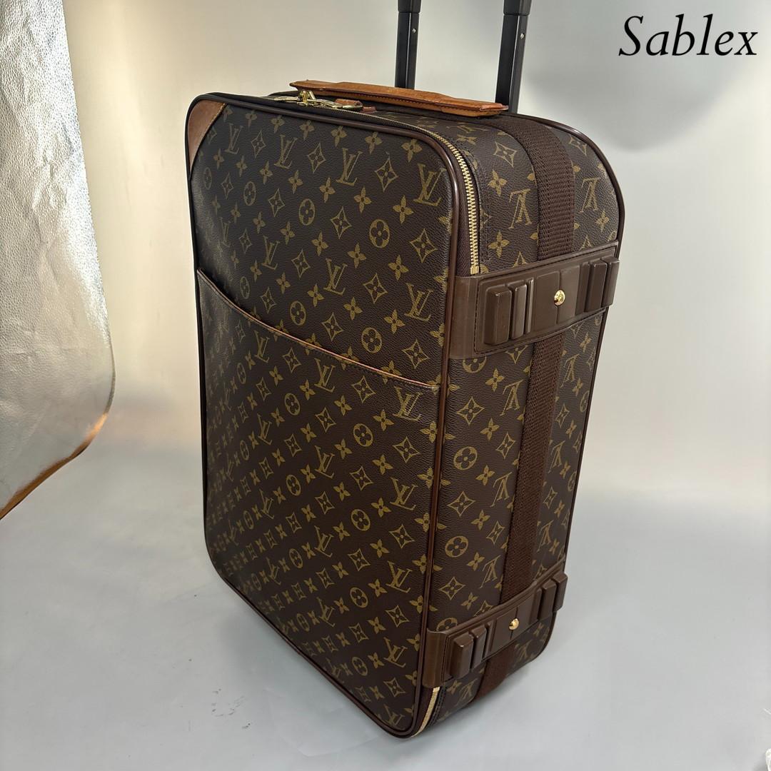 【極美品】ルイヴィトン M23294 モノグラム ペガス55 キャリーケース
