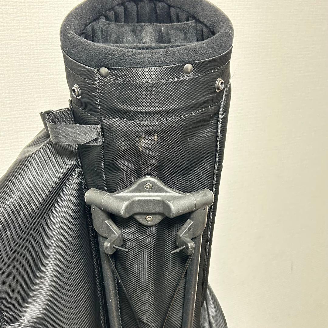 コブラ 超軽量 スタンドキャディバッグ 黒 フード付