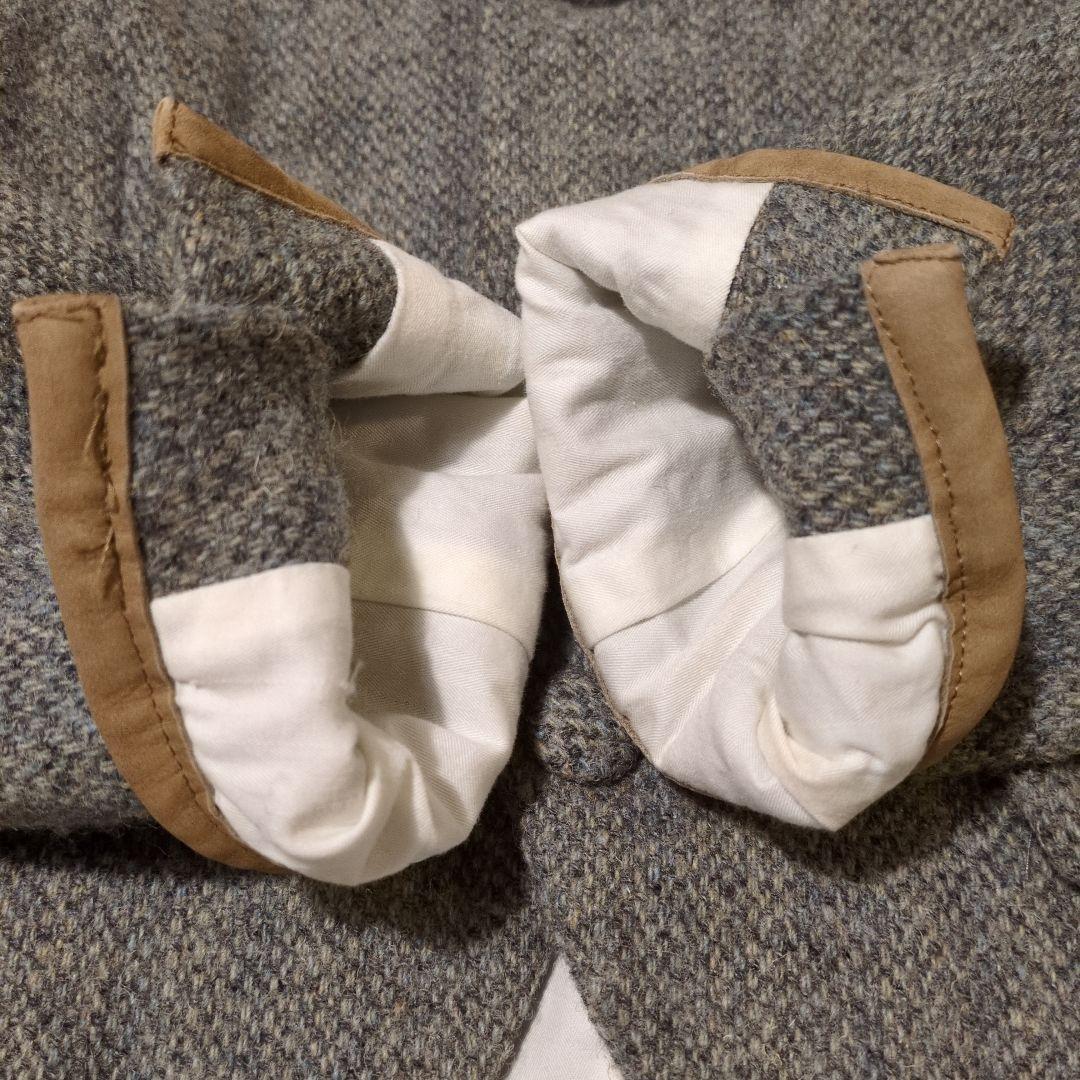 ビームスボーイ ハリスツイード レザー エルボーパッチ テーラードジャケット