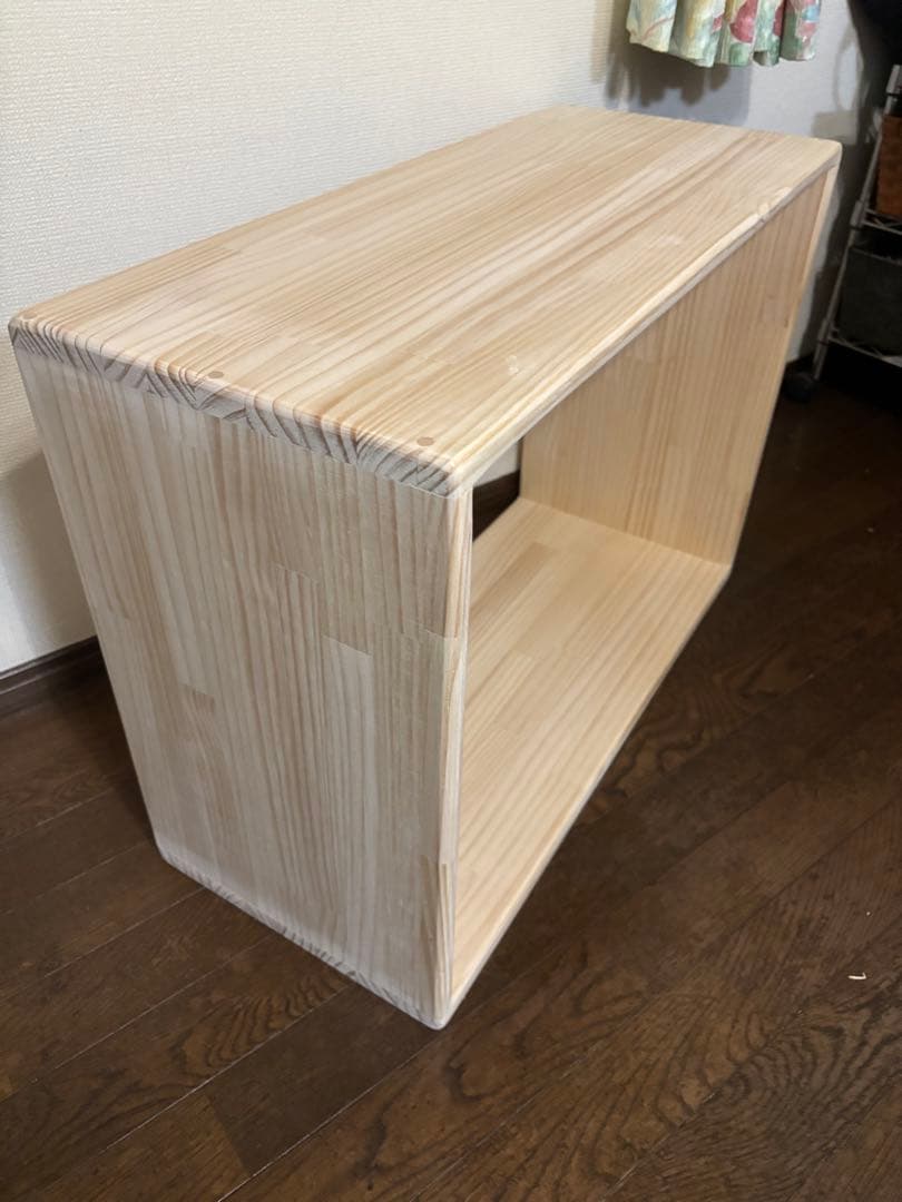 きち様　お見積もり分 コの字型テーブル　棚付き 材料　高品質パイン集成材