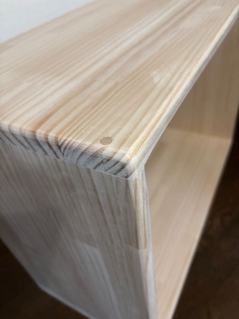 きち様　お見積もり分 コの字型テーブル　棚付き 材料　高品質パイン集成材