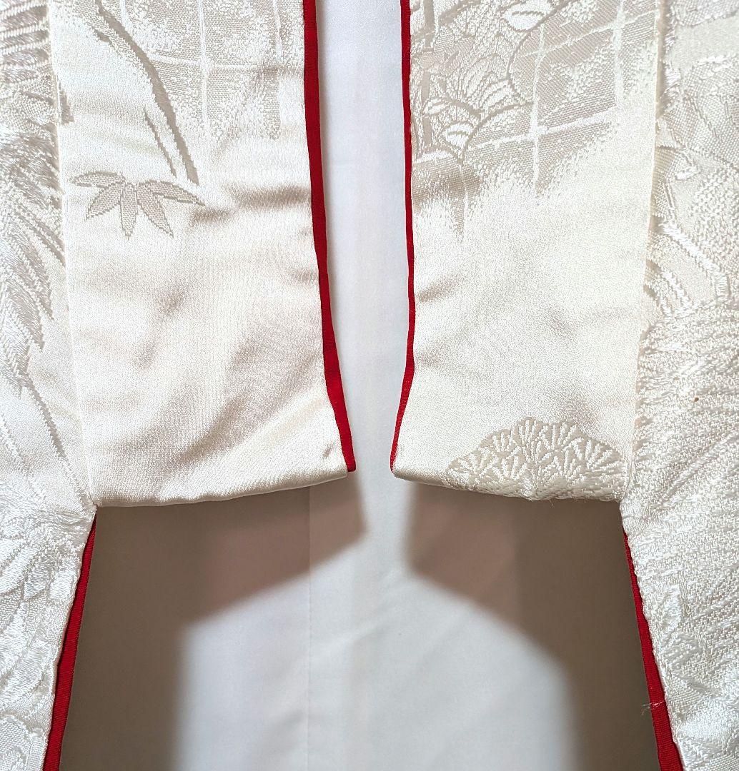 和装婚礼花嫁様 白無垢セット 赤フキ比翼