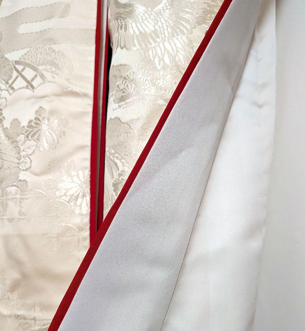 和装婚礼花嫁様 白無垢セット 赤フキ比翼