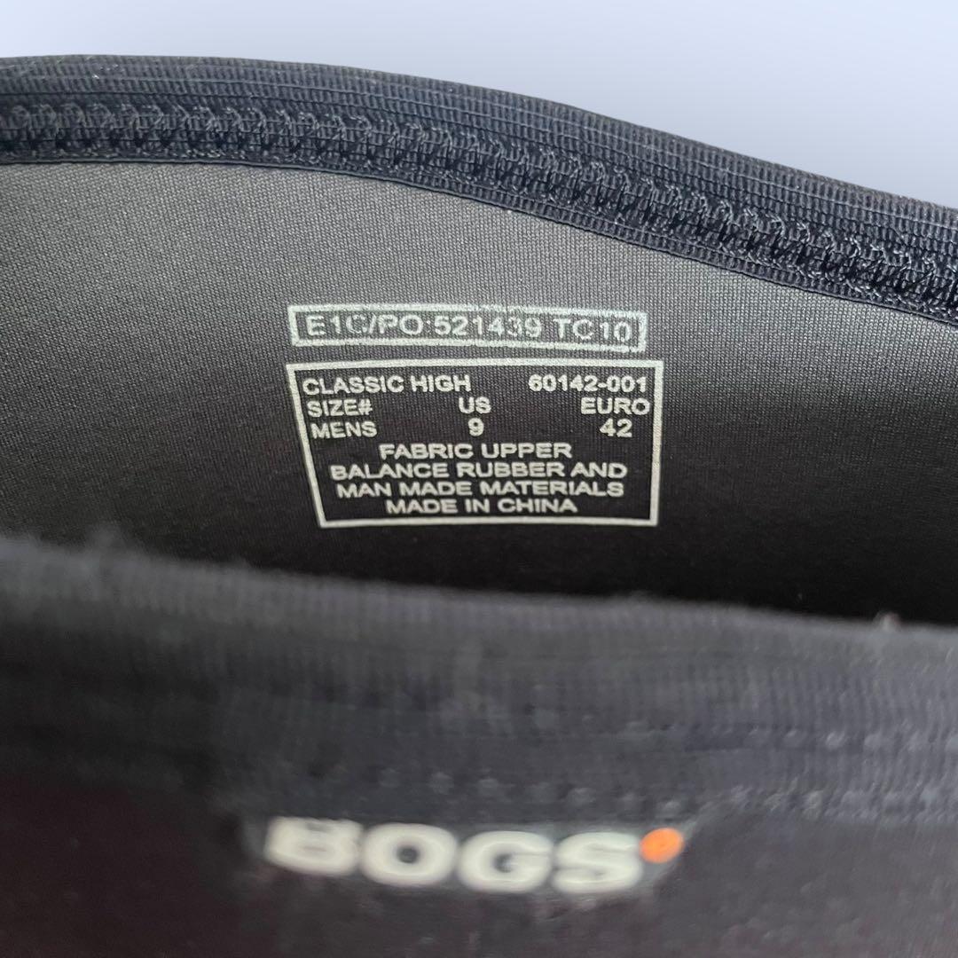 BOGS ボグス クラシックハイ 27cm レインブーツ 長靴 No.60142