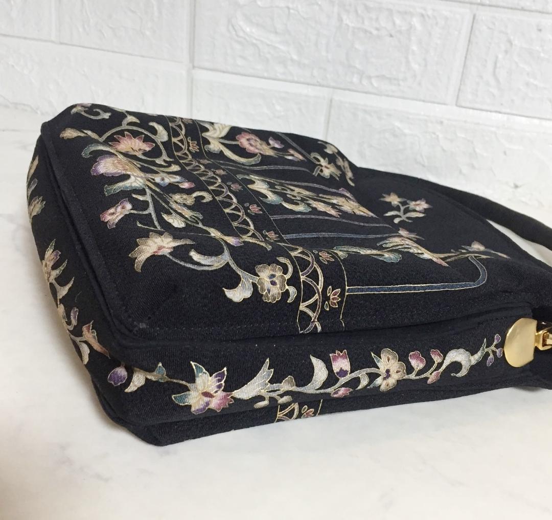 no28058 OKAJIMA 岡重 定価10万以上 高級和装 ハンドバッグ