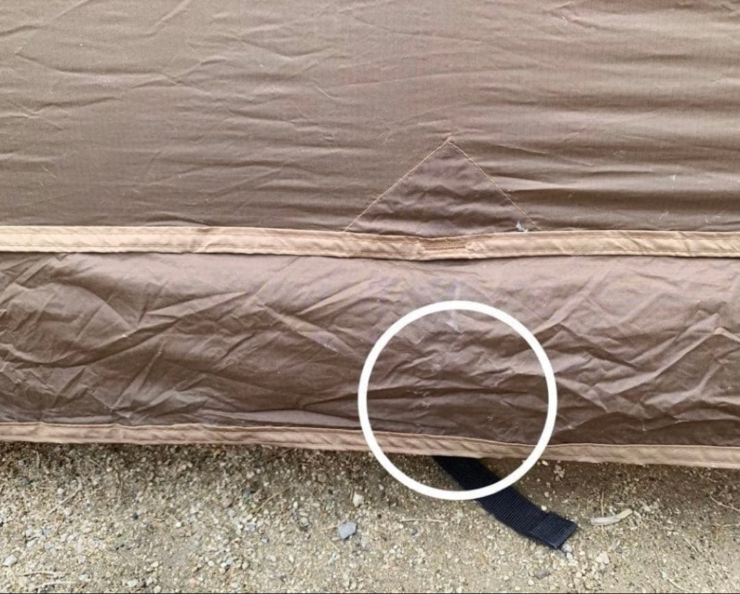 DOD ヨンヨンベース　付属品あり　キャンプ　テント　シェルター　ブラウン