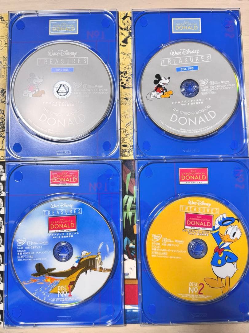 k*3様 ドナルドダック クロニクル DVD 全4巻セット