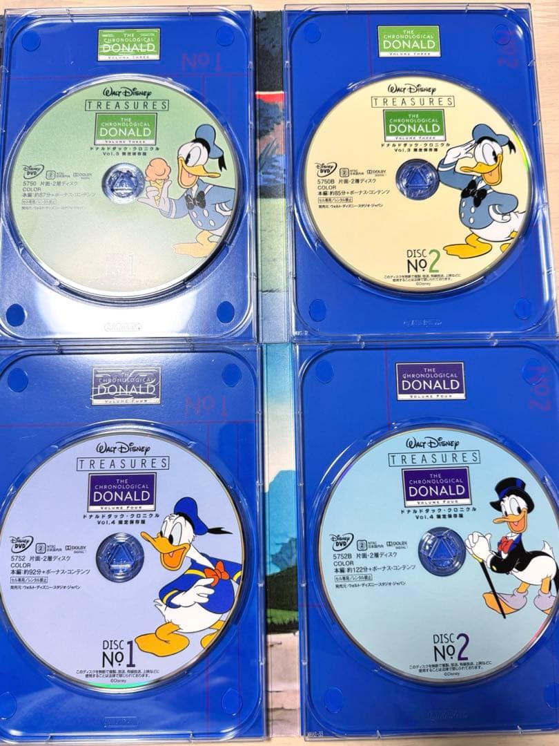 k*3様 ドナルドダック クロニクル DVD 全4巻セット