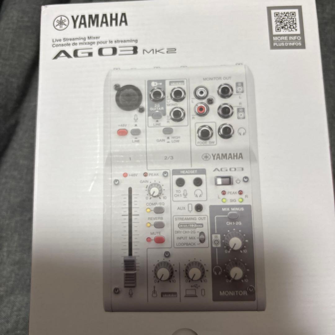 YAMAHA AG03 MK2 AUSTRIANAUDIO OC16他