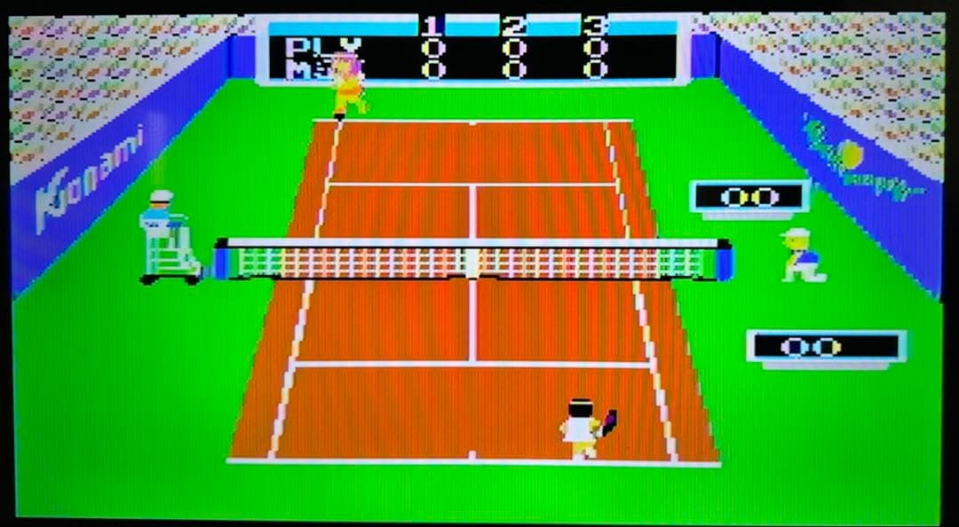 コナミのテニス MSXソフト