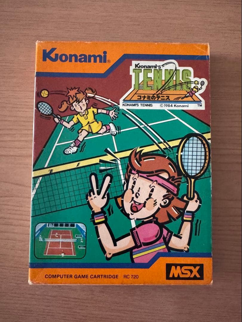 コナミのテニス MSXソフト