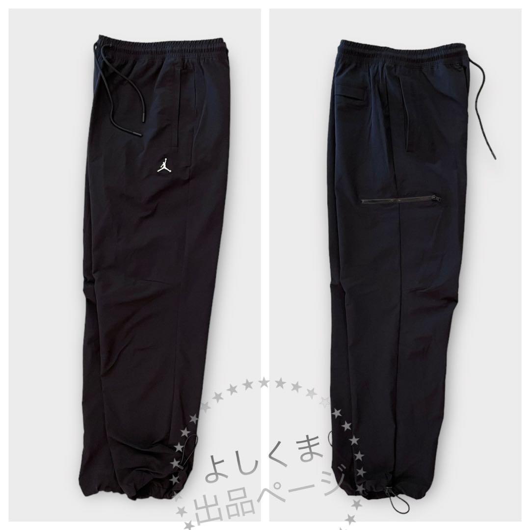 NIKE ジョーダン　カーゴパンツ　メンズ　Ｌ　黒　ジョガーパンツ　ウーブン