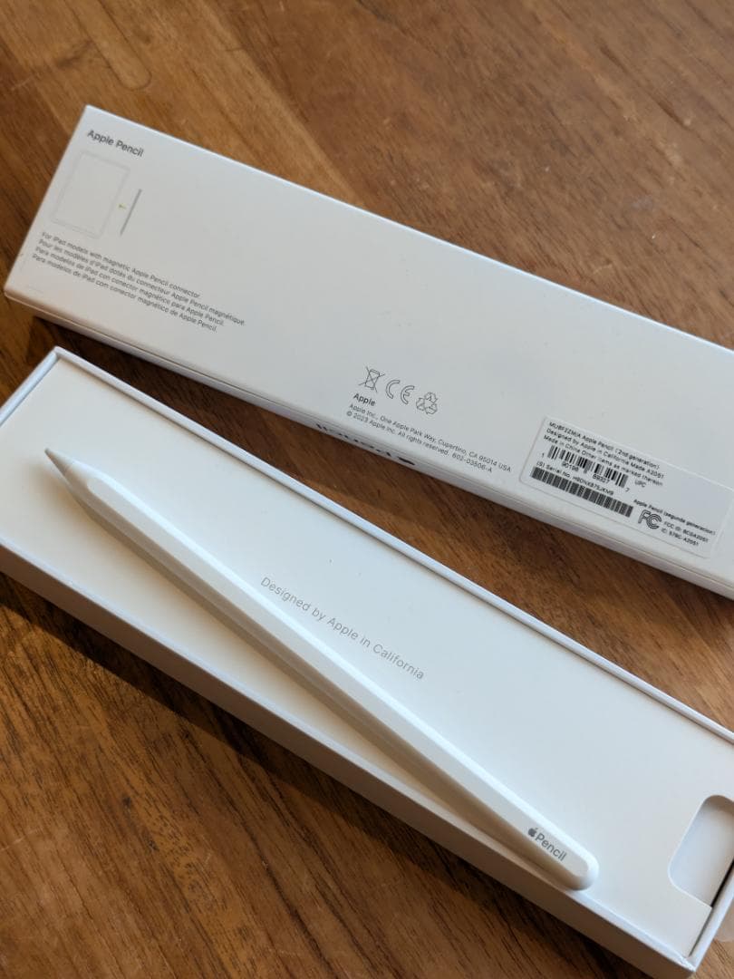 【動作確認済み】Apple Pencil 第2世代 未使用品
