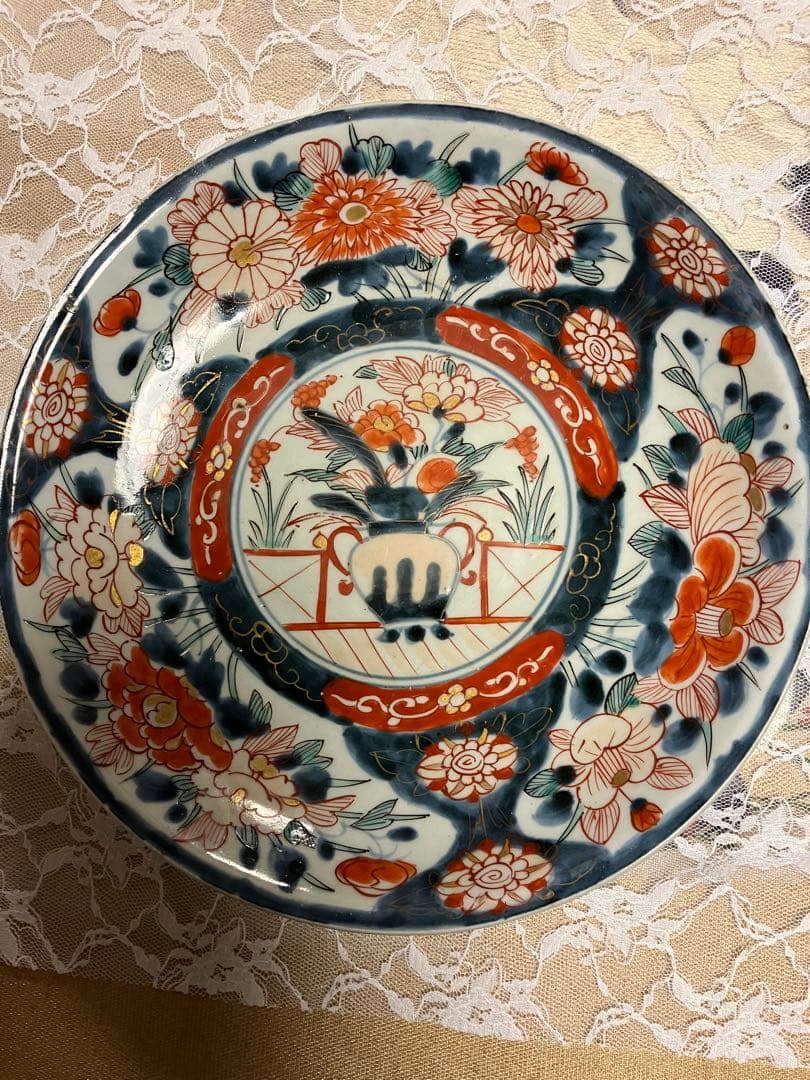 古伊万里　色絵皿