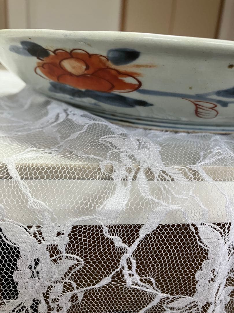 古伊万里　色絵皿