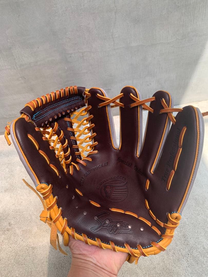 3*0様 久保田スラッガー　限定品　 M00型　軟式用　グローブ 内野手　店舗型