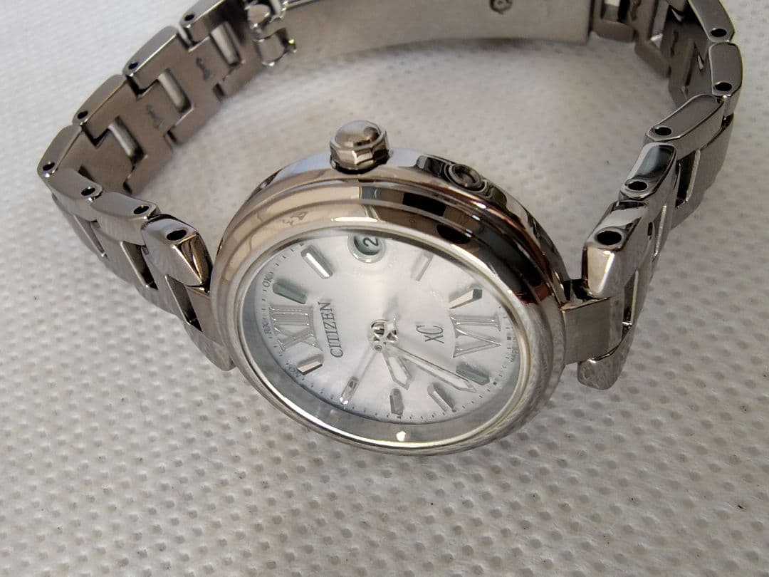 【電波ソーラー、極美品】シチズン　クロスシー　H058-T021158