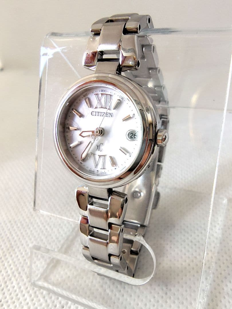【電波ソーラー、極美品】シチズン　クロスシー　H058-T021158