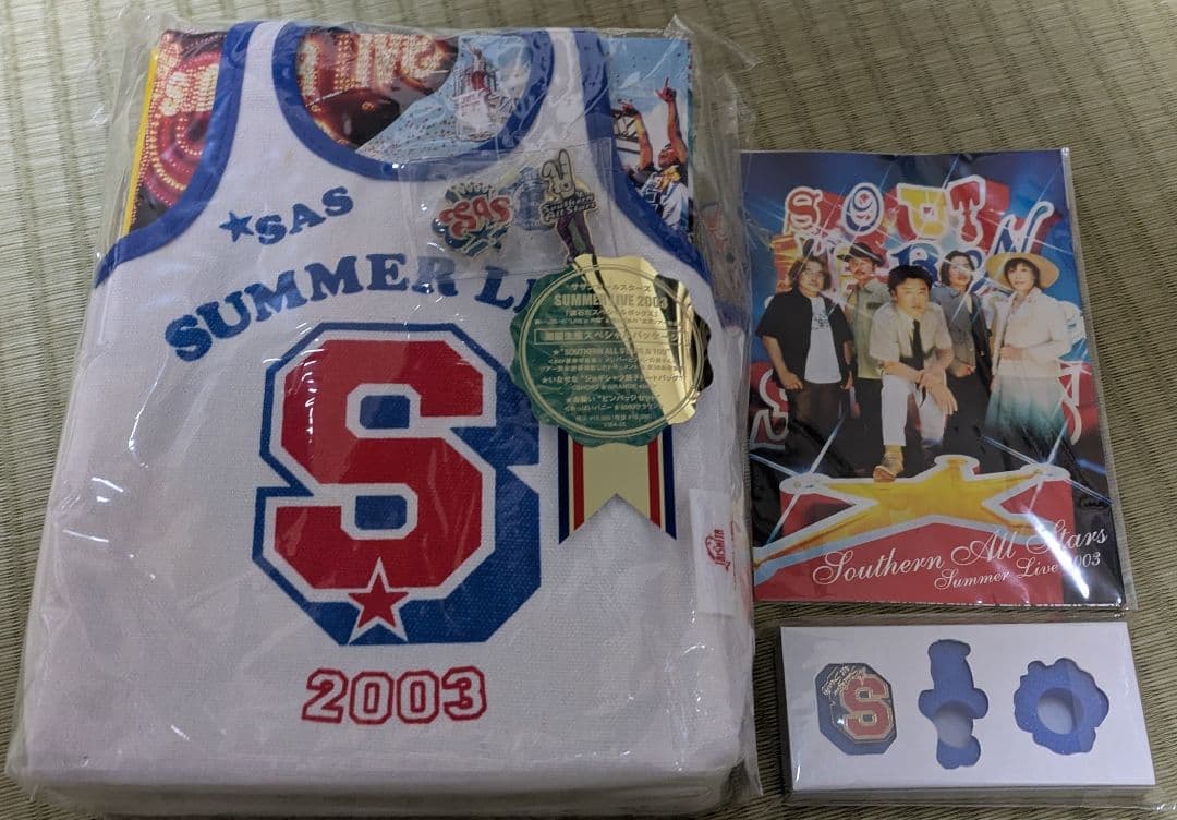 ☆初回生産未開封☆DVD サザンオールスターズ サマーライブ 2003バッチ付き