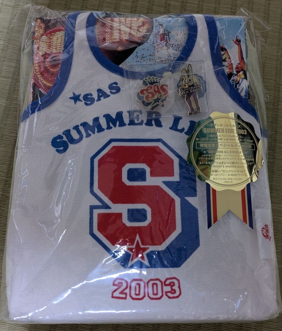 ☆初回生産未開封☆DVD サザンオールスターズ サマーライブ 2003バッチ付き