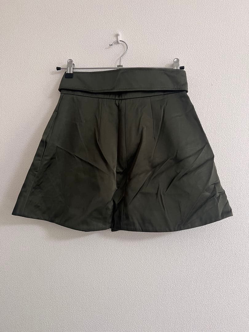 PATOU ベルト付き　ミニスカート