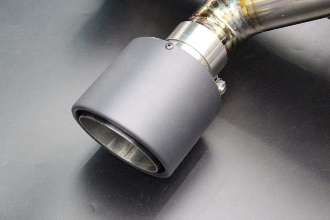 (Lei)Porsche 718GT4用チタンマフラー（バルブ付き）