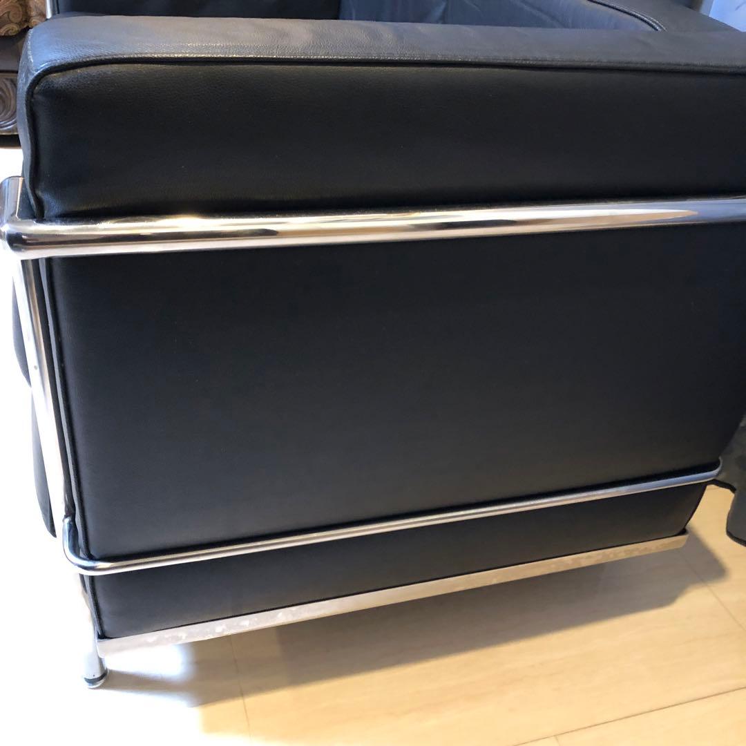 アツム　ル・コルビュジエ　LC2 ソファ 2人掛け