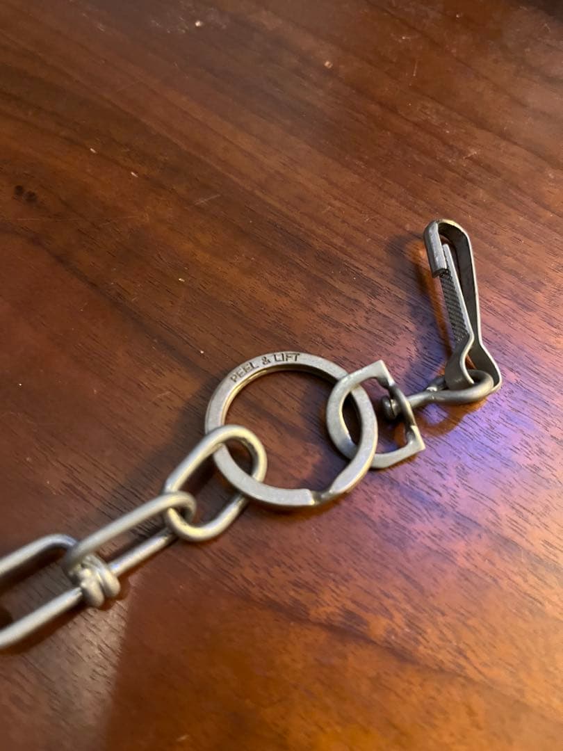 ピールアンドリフト ウォレットチェーン peel&lift 廃盤 美品