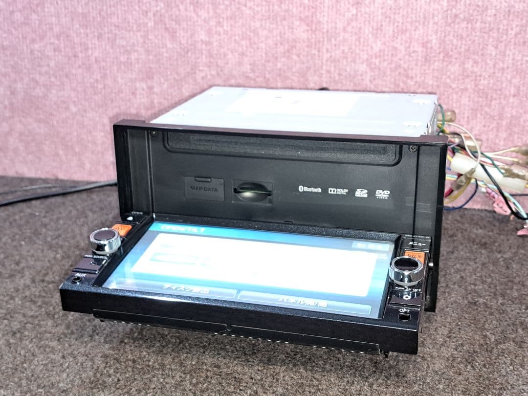 2017年版地図◆日産純正ナビ MC314D-W BT対応・地デジTV◆動作良好