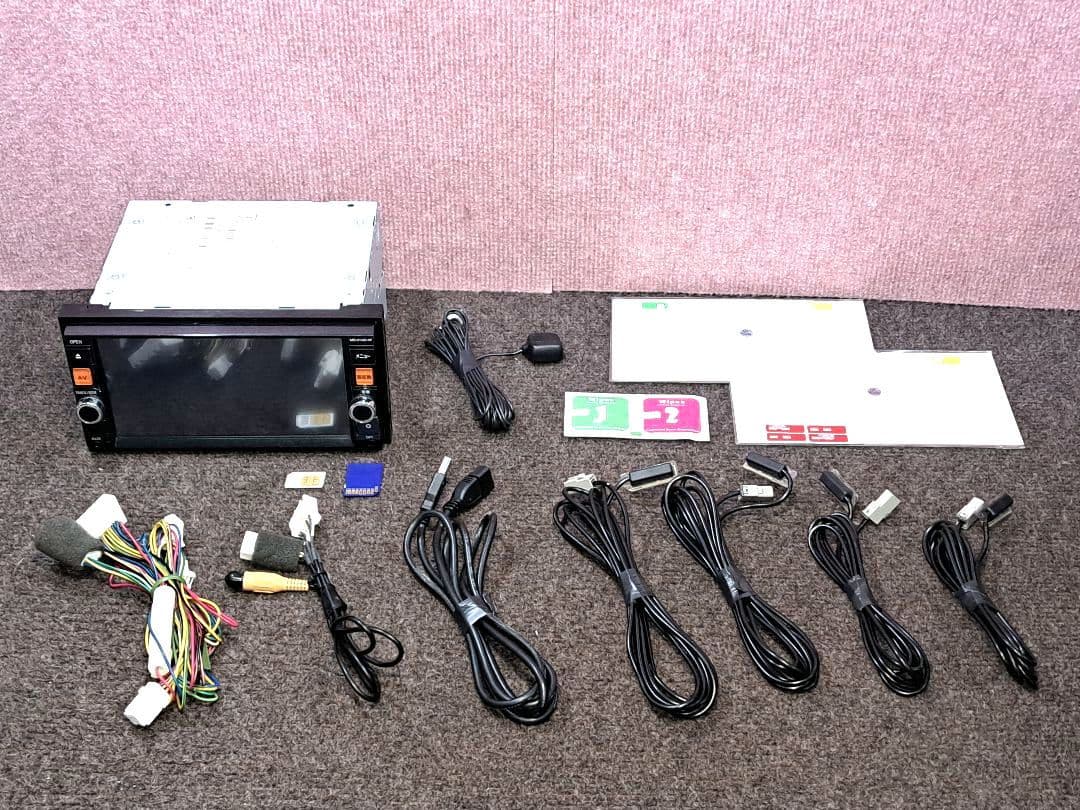 2017年版地図◆日産純正ナビ MC314D-W BT対応・地デジTV◆動作良好