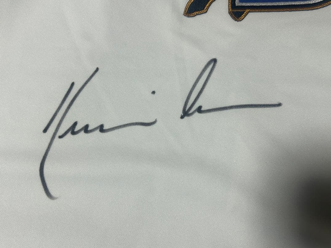 ケビン・コスナー 直筆サイン入りDurhamBullsユニフォームtristar
