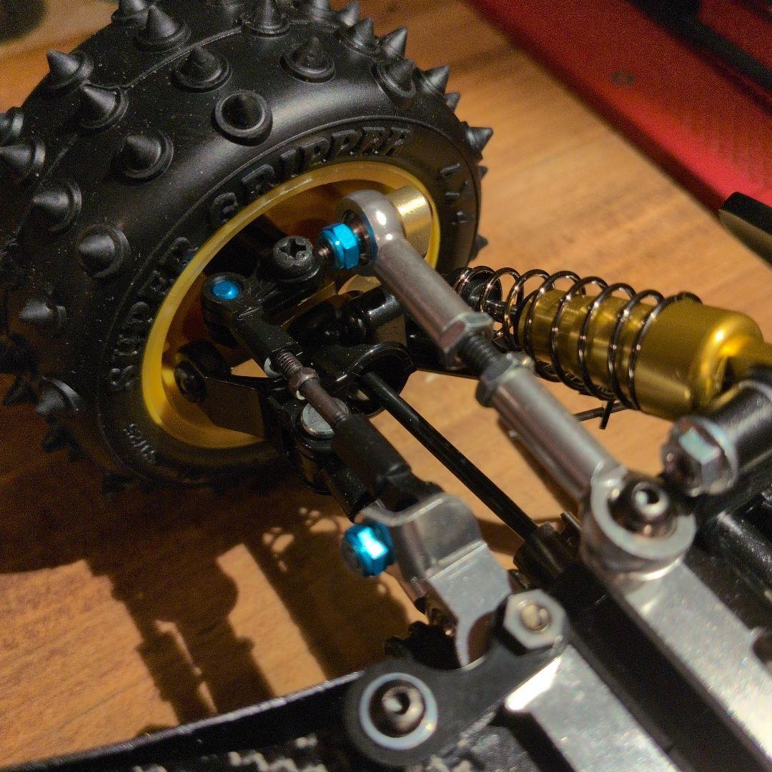 まき様納車待ちウレタン塗装仕上タミヤアバンテ希少廃盤TRE01 ファインスペック