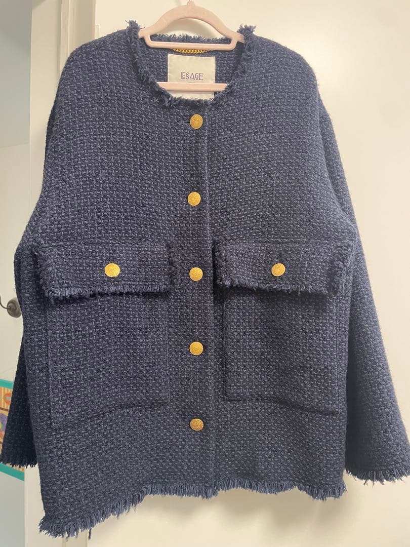 ジャーナルスタンダードレサージュ　GIOLICAツイードジャケット※1回のみ着用