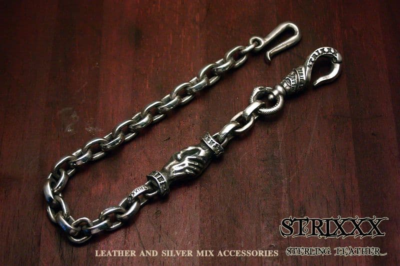 08　シェイクハンドウォレットチェーン　STRIXXX