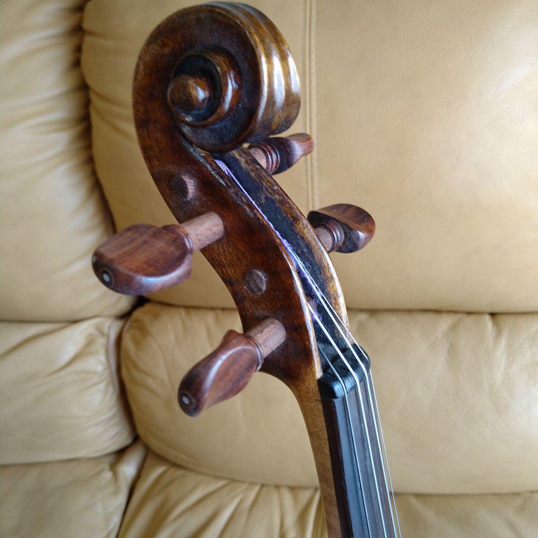 バイオリン本体 木製 ブラウン 4弦　4/4