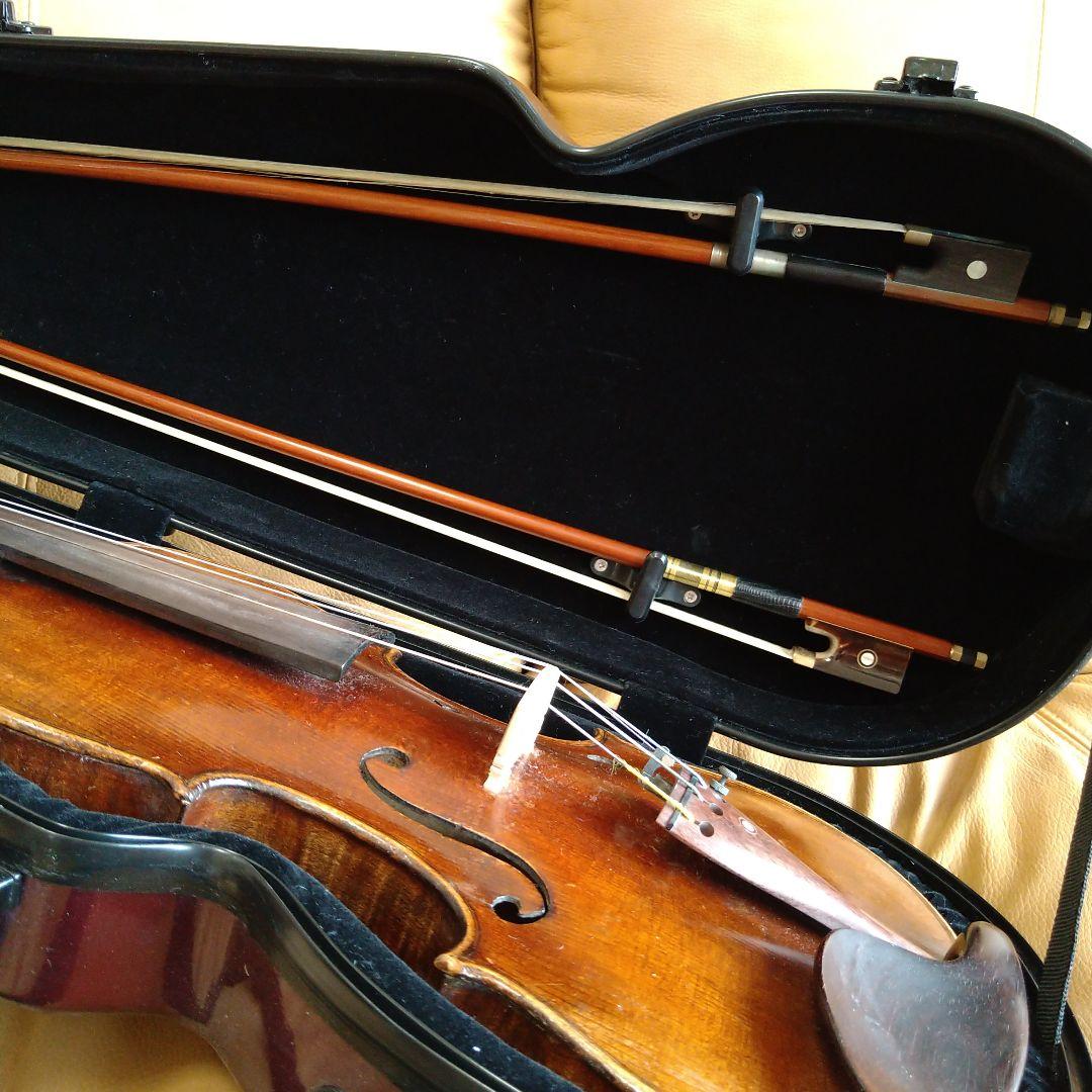 バイオリン本体 木製 ブラウン 4弦　4/4