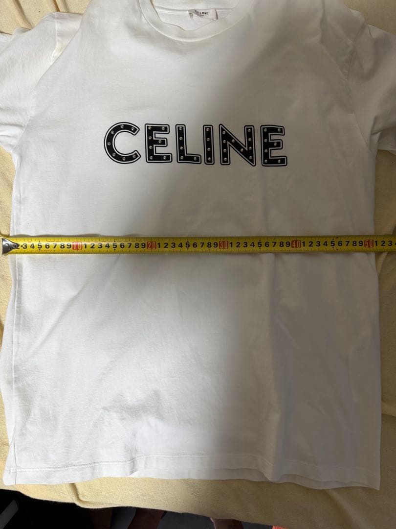 CELINE ホワイト Tシャツ XS　エディスリマン
