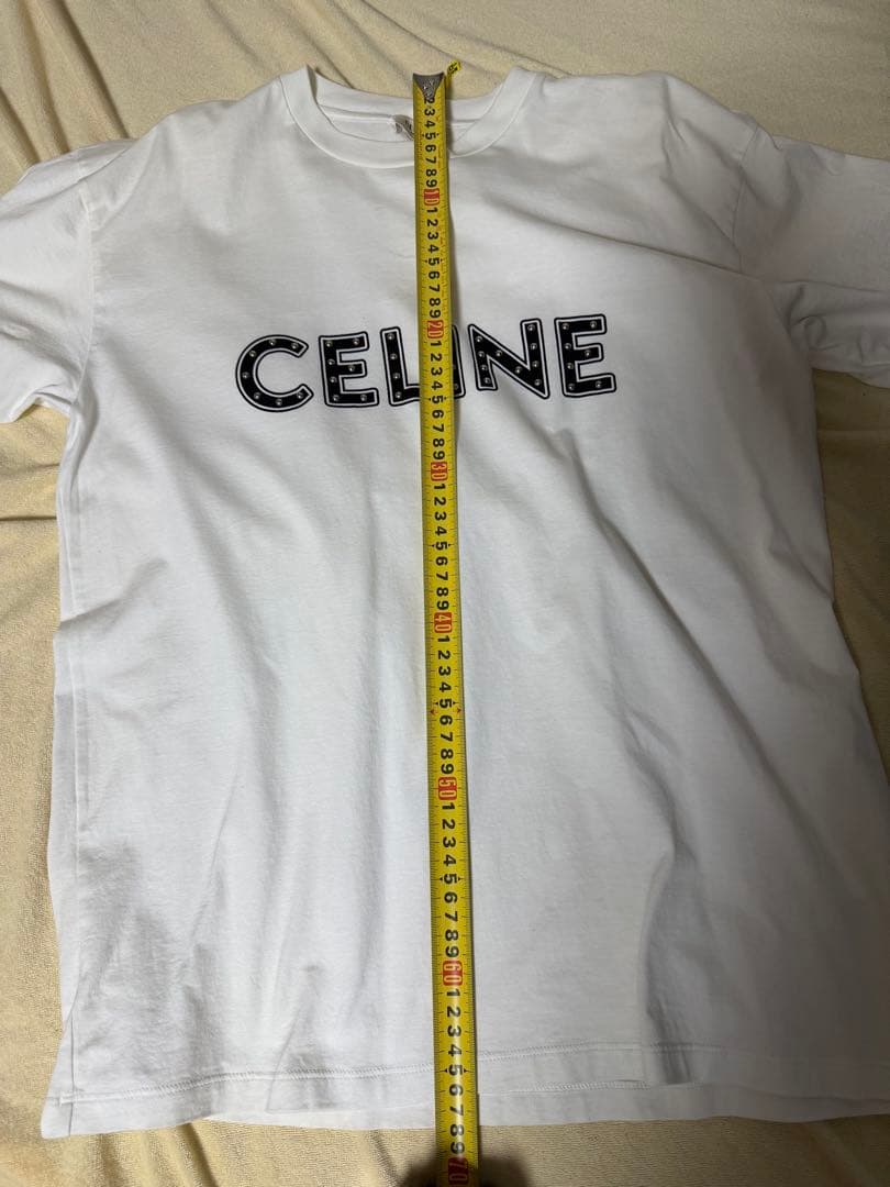 CELINE ホワイト Tシャツ XS　エディスリマン