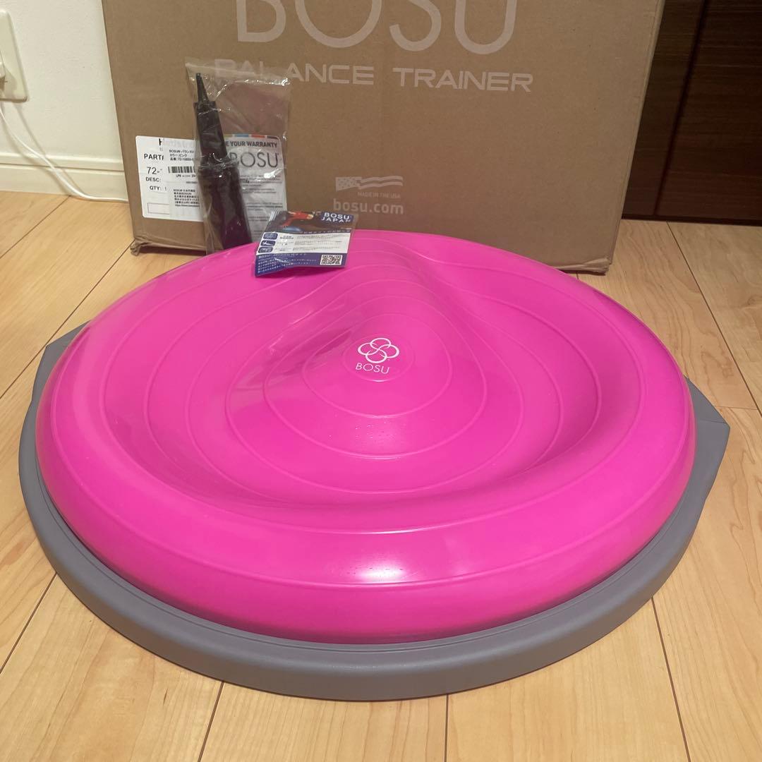 [未使用品] BOSU(ボス) バランストレーナー プロ 直径65cm