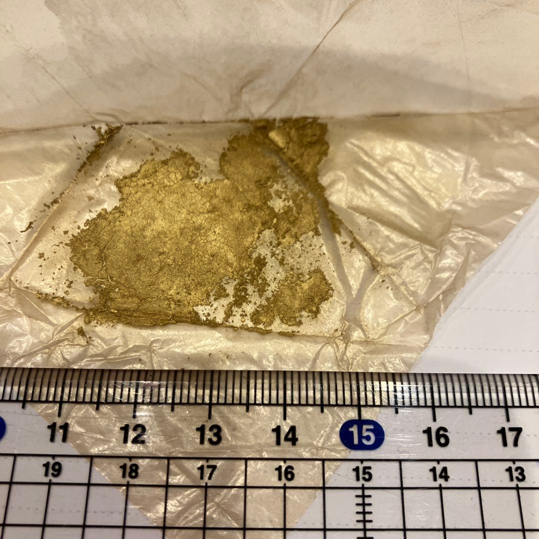 ❣️お値下げしました❣️ 純金泥　0.4グラム　 純金を含む画材です。