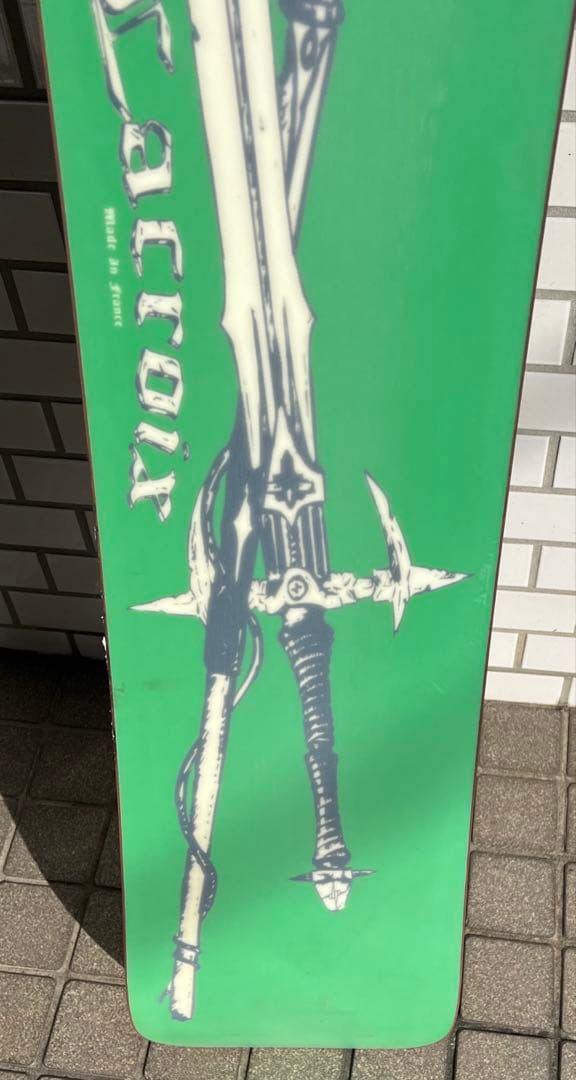 セール！ Lacroix スノーボード 板　黒ゴールド 1/2 after 9