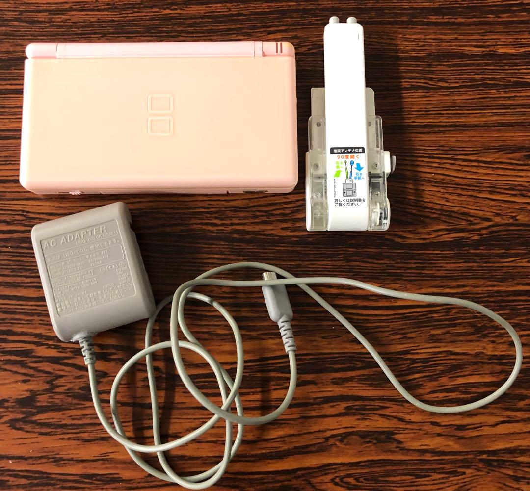 DS LiteノーブルピンクとDSテレビ※尿液晶化ステージ3