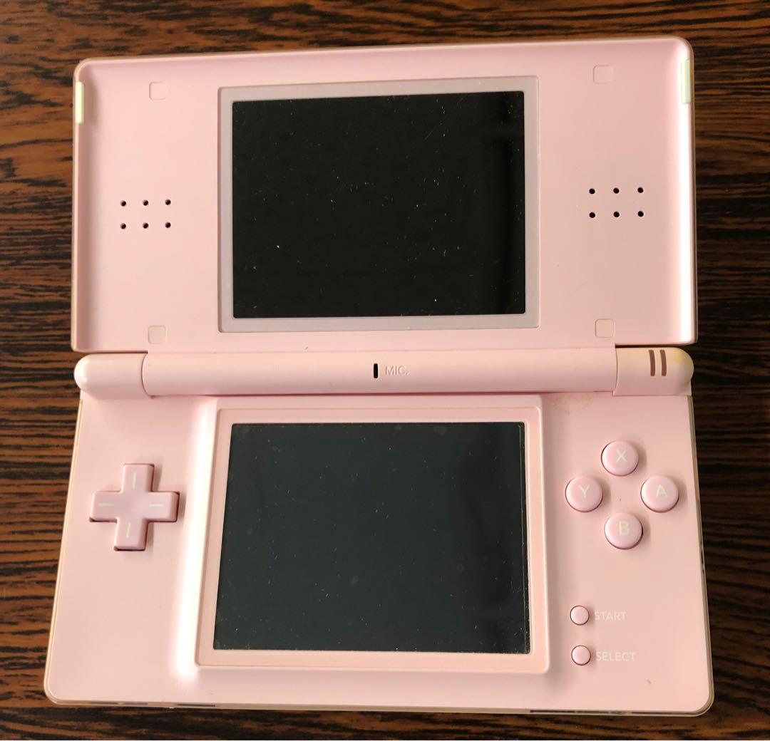 DS LiteノーブルピンクとDSテレビ※尿液晶化ステージ3