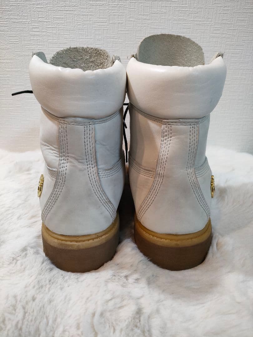 Timberland ティンバーランド プレミアムブーツ ホワイトヌバック