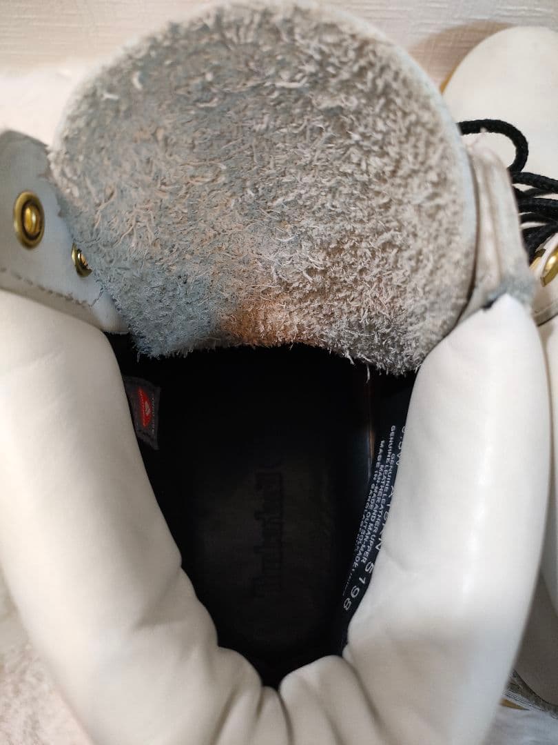 Timberland ティンバーランド プレミアムブーツ ホワイトヌバック