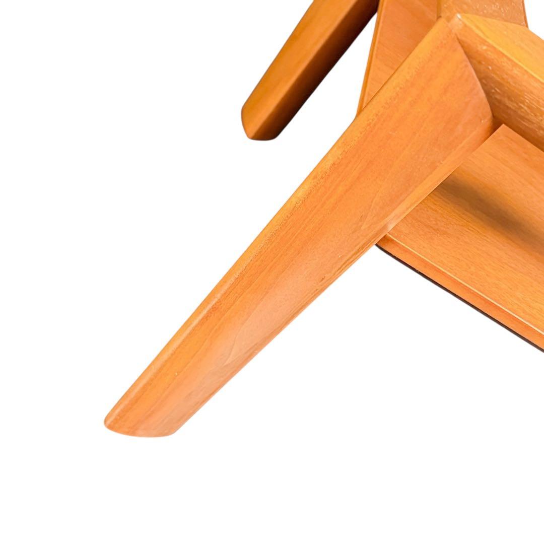 HR744 【希少デザイン】karimoku ガラストップテーブル　TU3287