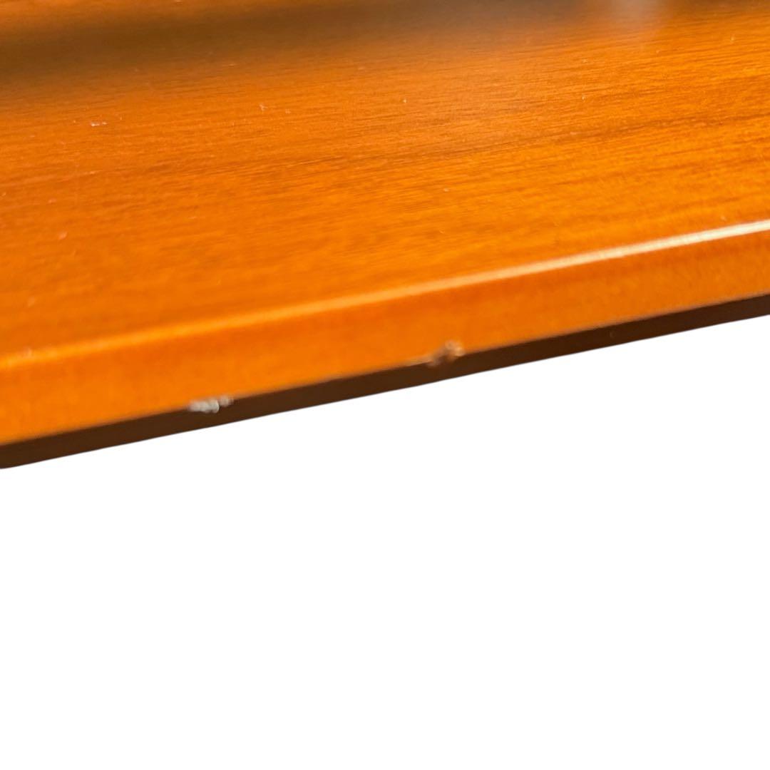 HR744 【希少デザイン】karimoku ガラストップテーブル　TU3287